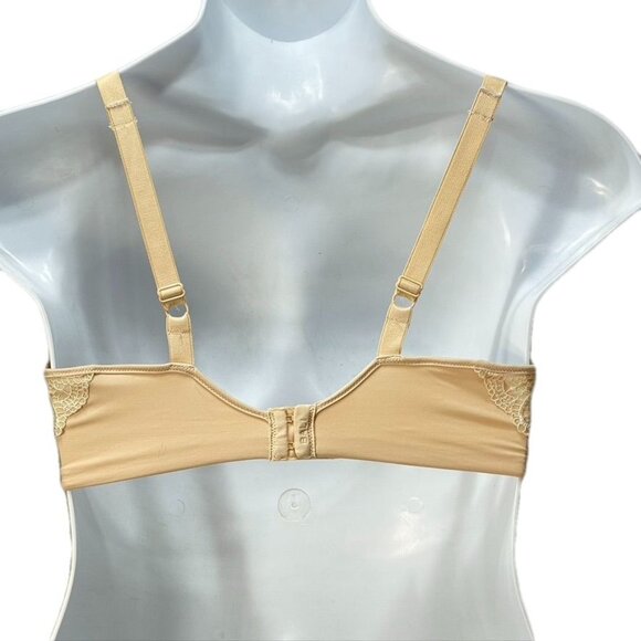 Bali DD36/80 Beige Full-Coverage Underwire Bra With Lace Detail - Picture 2 of 5